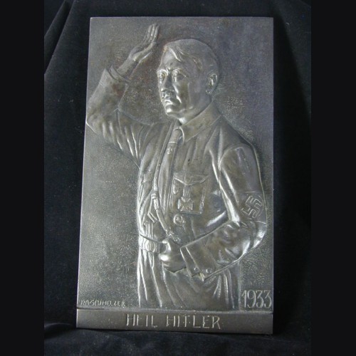 Adolf Hitler Iron Plaque # 1681
