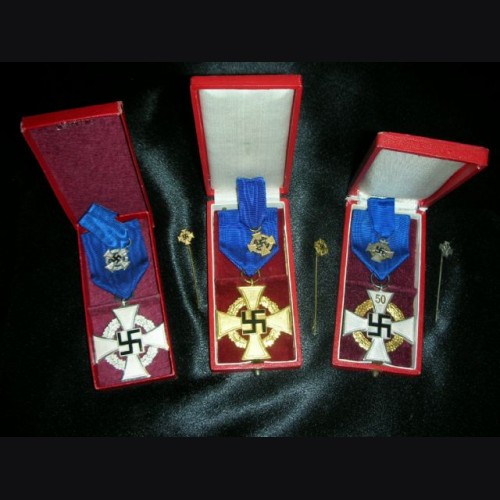 Long Service Medals- Complete, Cased W/ Pins and Minnies # 1895