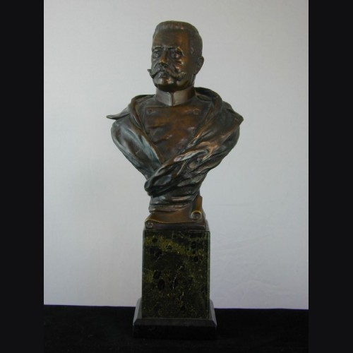 Paul von Hindenburg Bronze Bust- W. Schaffert  # 1908