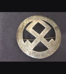 National Socialist Ladies Brooch ( Odal Rune )  # 1928