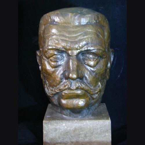 Paul von Hindenburg Life Sized Bust-Hildegard Domizlaff (1898-1987)  # 1945