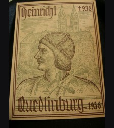 King Heinrich Postcard- Quedlinburg # 1955