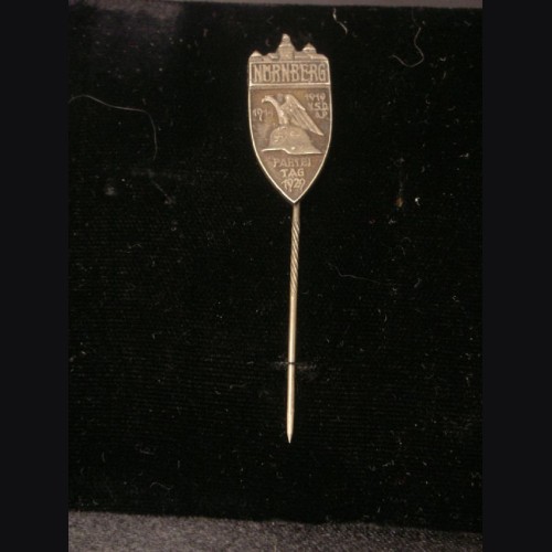 Nuremberg 1929 Rally Stickpin- Ges. Gesch (.800) # 1972