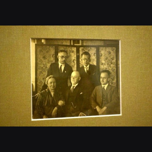 Early Heinrich Himmler Family Photo and Calling Card # 2025