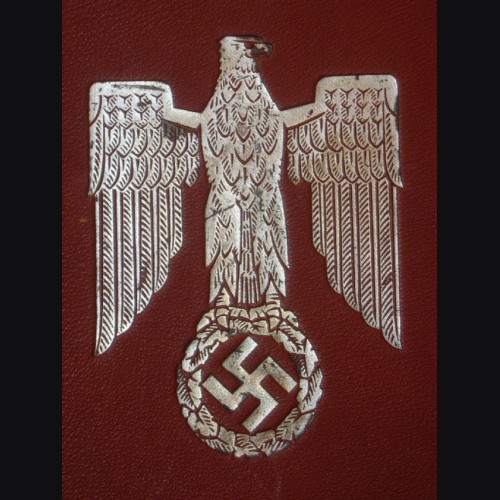 Adolf Hitler Cased Silver Presentation Frame- FHW # 2060