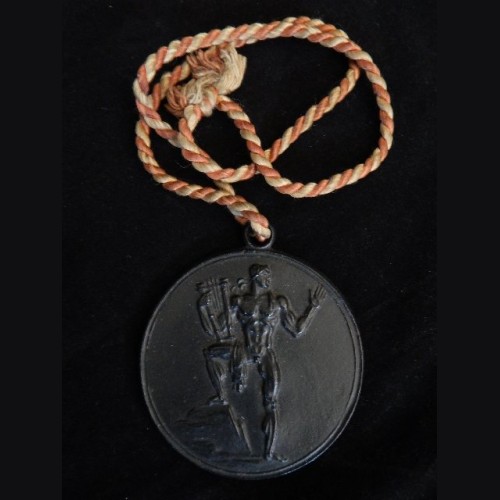 DSB 1937 Cast Iron Wearers Medal  # 2063