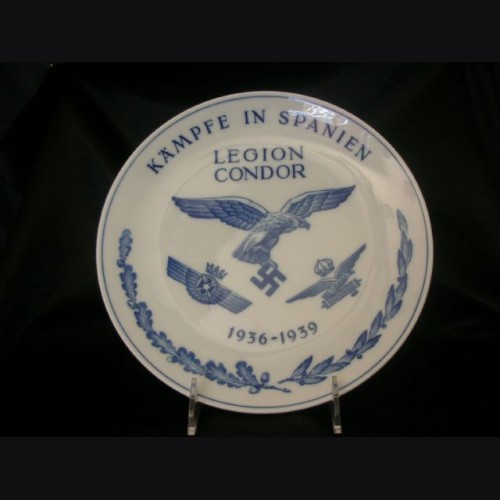 Meissen Legion Condor Presentation Plate/ Charger # 2096