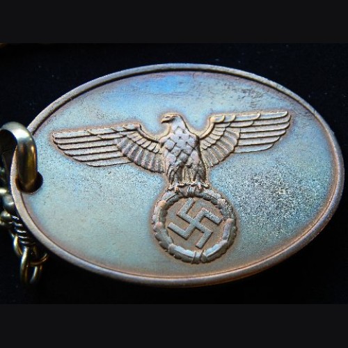 Third Reich Krim Disc w/Chain- Cleaned # 2118