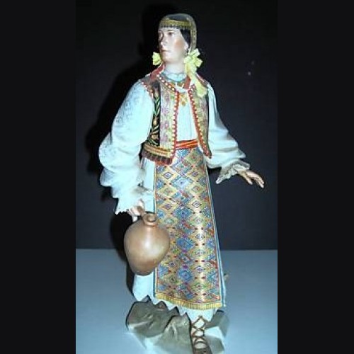 Model #191 Unrecorded Peasant Woman ( Romanian Garb) # 672