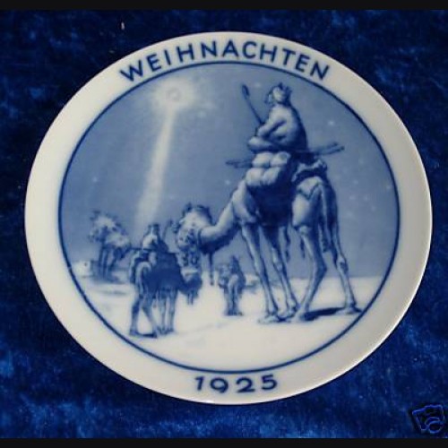 Rosenthal Weihnachten Plate 1925 # 679