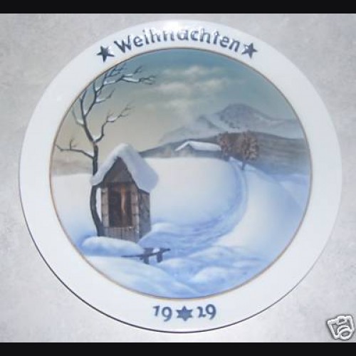 Rosenthal Weihnachten Plate 1919 # 749