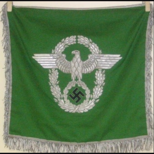 Deutsches Polizei Trumpet Banner # 802