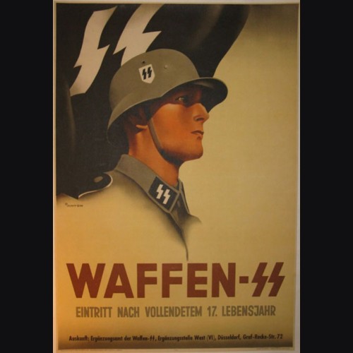 Waffen SS Recruiting Poster ( Anton ) # 852