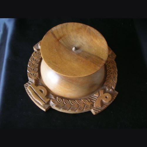 Wooden Child Candle Holder # 994