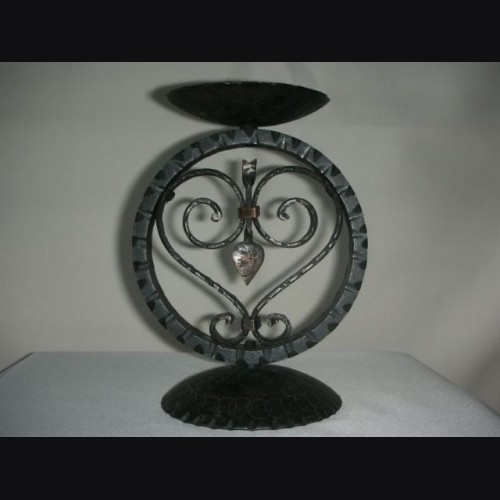 SS Wedding Candle Holder- Wrought Iron Single Cup # 996